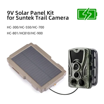 În aer liber Panou Solar 5000mA 12V Solar de Alimentare Încărcător de Baterie pentru Suntek 9V HC900 HC801 HC700 HC550 HC300 Trail Camera