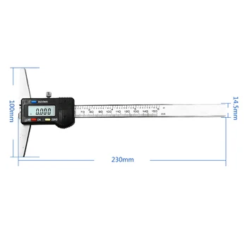 Șubler Electronic de Mare Precizie Șubler Digital de Adâncime 0-150mm Șubler cu Vernier Micrometru de Instrumente de Măsurare de 0,01 mm Înălțime Etrier