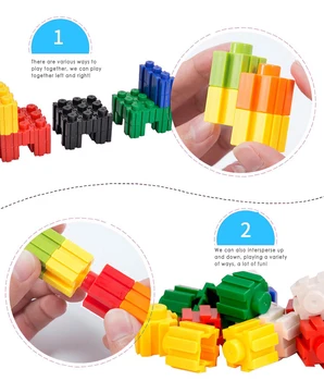 1000/3500Pcs Ansamblu de Puzzle cu Diamante Mici Particule Bloc de Plastic DIY Chinldren Jucarii Set Galeata Jucărie de Învățământ