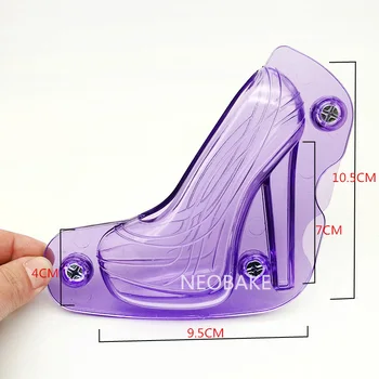3D Ciocolata Mucegai Pantofi cu Toc Mucegai Tort de Decorare DIY Femei Pantofi de Ciocolată Instrumentul cu Magnet produse de Patiserie de Copt Instrumente