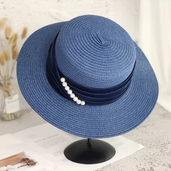 connect Reassure Privileged Biserica Vintage Pălării De Lux Pentru Femei Brand Paie, Pălării De Soare  Vara Pălărie De Soare Pentru Doamna Plat Panama Beach Hat Party Capac Negru  En-Gros La reducere! \ Îmbrăcăminte Accesorii <