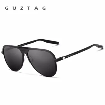 GUZTAG Brand Clasic Unisex Bărbați Cadru de Aluminiu ochelari de Soare Polarizat UV400 Oglindă de sex Masculin Ochelari de Soare Femei Pentru Barbati G9828