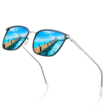 Ochelari de SOARE Brand REGE 2020 Nou Polarizat ochelari de Soare Barbati de Lux de Designer Pătrat ochelari de soare de Conducere de Noapte Viziune Ochelari de soare Femei