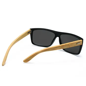 RBRARE Bărbați Ochelari ochelari de Soare de Conducere Bărbați Clasic de Bambus Picior Ochelari de Soare Pentru Bărbați de Înaltă Calitate în aer liber UV400 Gafas De Sol Mujer